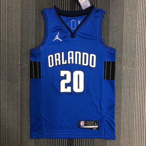 Heat Transfer Orlando Magic Markelle Fultz 75th Anniversary Blue Jersey