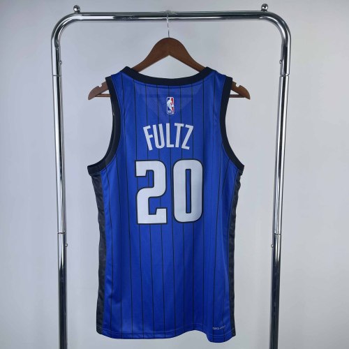 Heat Transfer 2023 Orlando Magic Markelle Fultz Blue Jersey