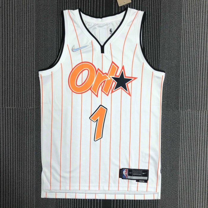 Heat Transfer Orlando Magic Tracy McGrady 75th Anniversary White Jersey