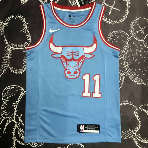 Heat Transfer Chicago Bulls Demar DeRozan Blue Jersey