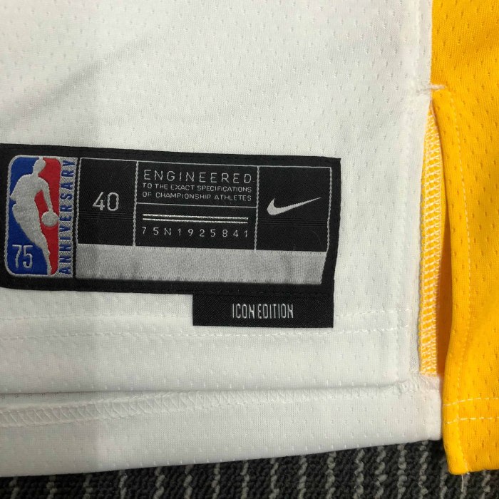 Heat Transfer NBA Golden State Warriors Stephen Curry 75th Anniversary Mexican White Jersey