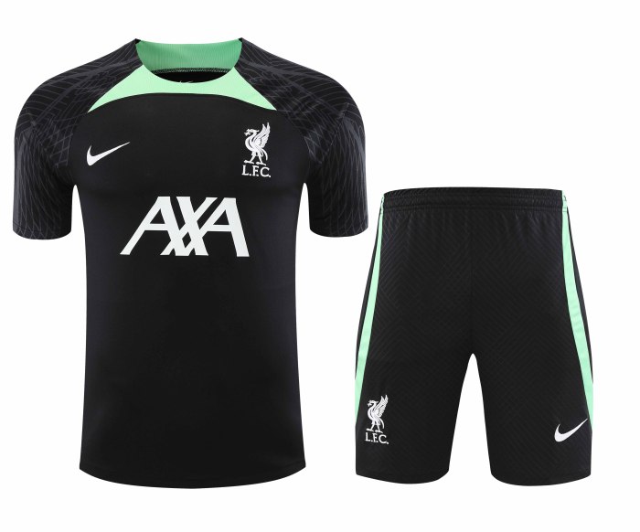 Adult Kit 23-24 Liverpool Black Training set Football shirt + short