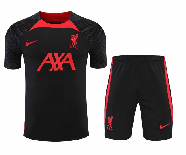 Adult Kit 23-24 Liverpool Black Training set Football shirt + short