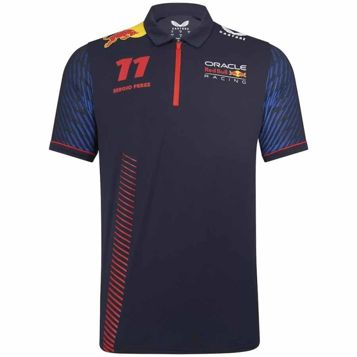 Oracle Red Bull F1 Racing Team Sergio Perez Polo Black 2023