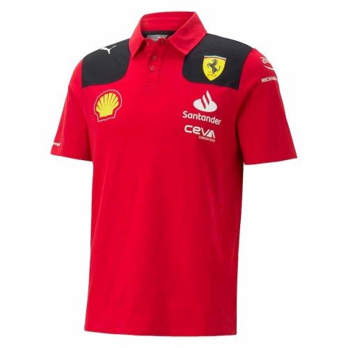 Scuderia Ferrari F1 Racing Team Polo Red 2023