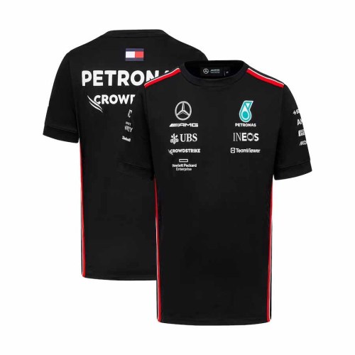 Mercedes AMG Petronas F1 Racing Team T-Shirt - Black 2023