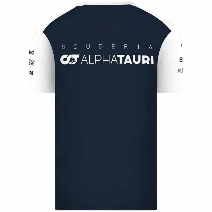 Scuderia Alpha Tauri F1 Racing Team T Shirt - Navy 2022