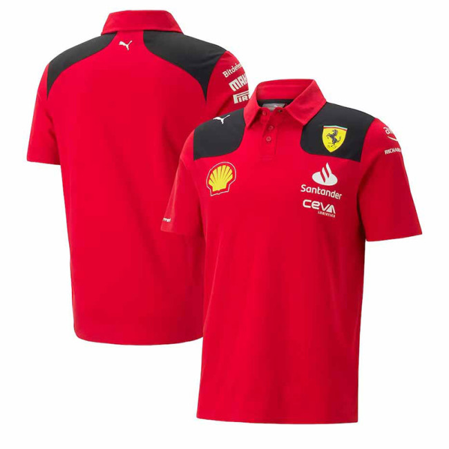 Scuderia Ferrari F1 Racing Team Polo Red 2023