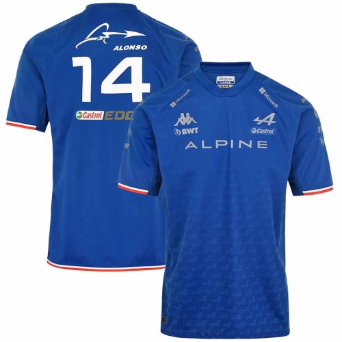 BWT Alpine F1 Team Fernando Alonso Driver T-Shirt 2022