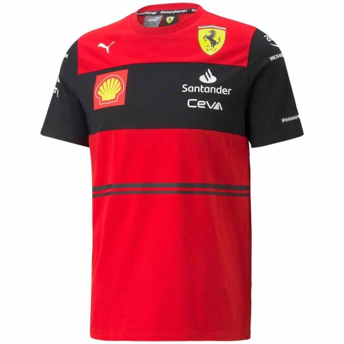 Scuderia Ferrari F1 Racing Team T-Shirt Red 2022