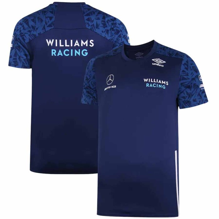 Williams F1 Racing Team Training Jersey - Navy 2021