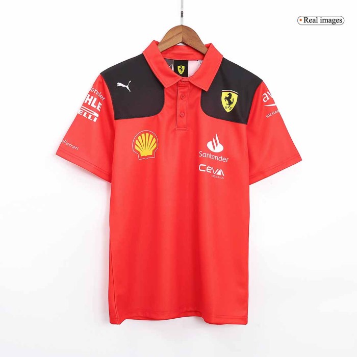 Scuderia Ferrari F1 Racing Team Polo Red 2023