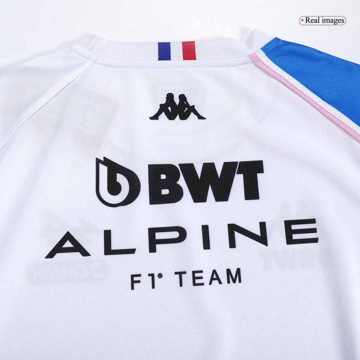 BWT Alpine F1 Team Polo Shirt White 2023