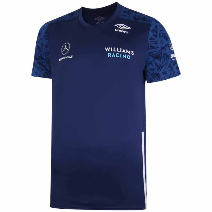 Williams F1 Racing Team Training Jersey - Navy 2021