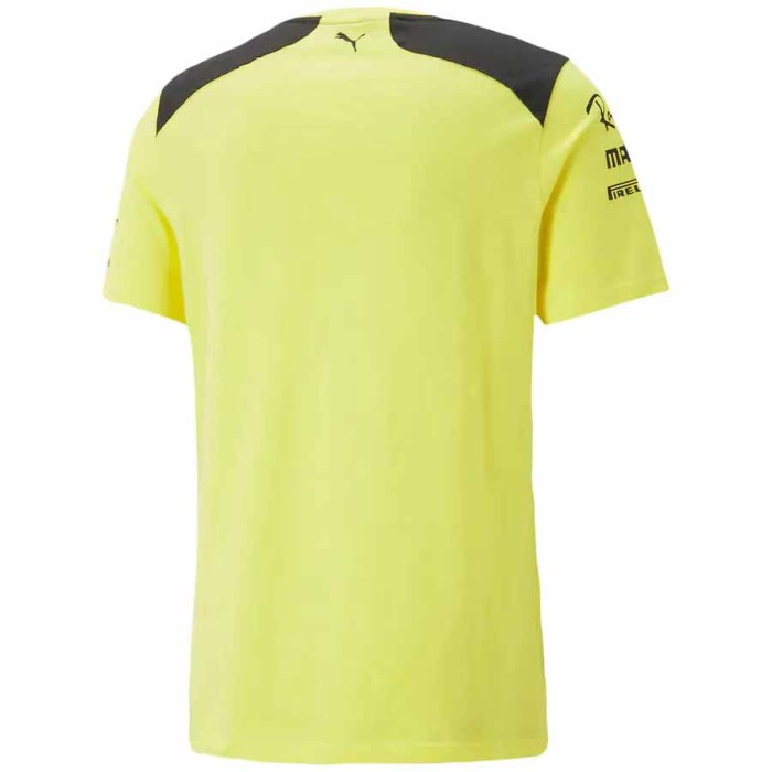 Scuderia Ferrari F1 Racing Team T-Shirt Yellow 2023