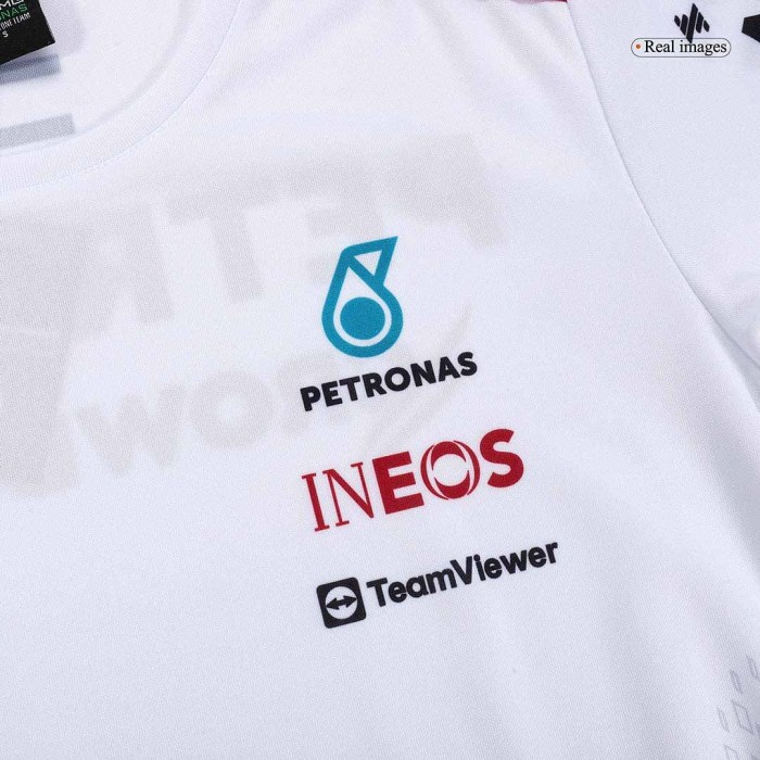 Mercedes AMG Petronas F1 Racing Team T-Shirt - White 2023