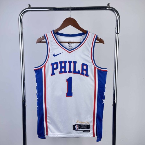 Heat Transfer 2023 Philadelphia 76ers James Harden Home White Jersey