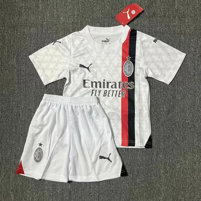 Kids kit 23-24 AC Milan Away Thailand Quality