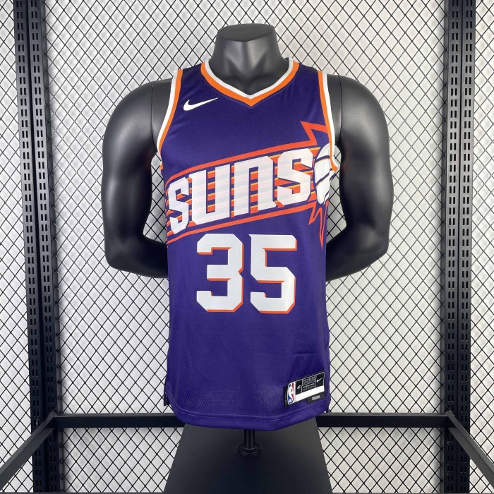 Heat Transfer 2024 Phoenix Suns Kevin Durant Away Purple Jersey