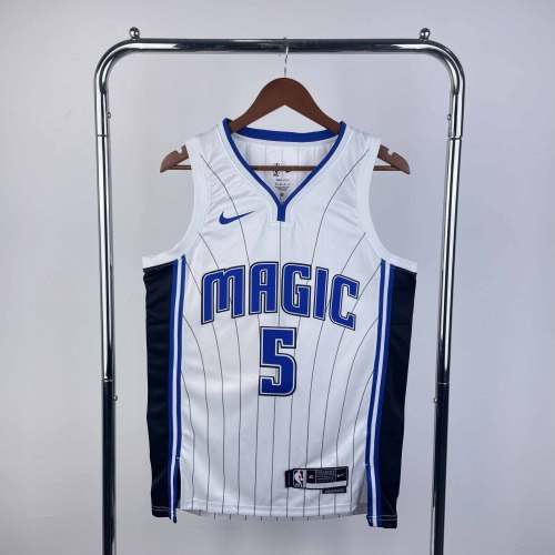 Heat Transfer 2023 Orlando Magic Paolo Banchero Home White Jersey