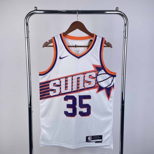 Heat Transfer 2024 Phoenix Suns Kevin Durant Home White Jersey