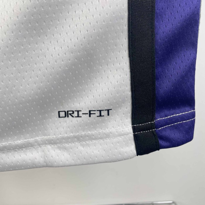 Heat Transfer 2024 Sacramento Kings Malik Monk Home white Jersey