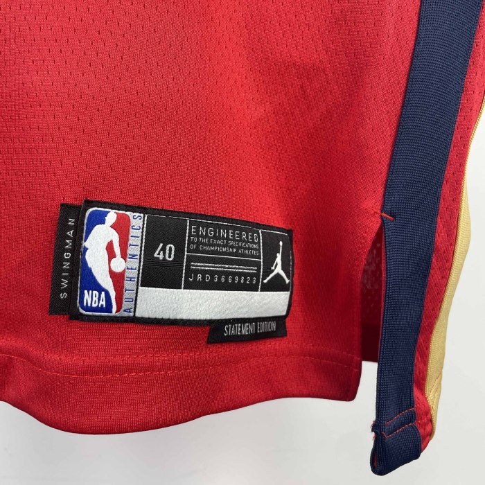 Heat Transfer 2024 New Orleans Pelicans Brandon Ingram Red Jersey