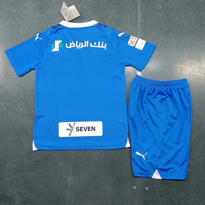 Kids kit 23-24 Al Hilal Saudi Home Thailand Quality