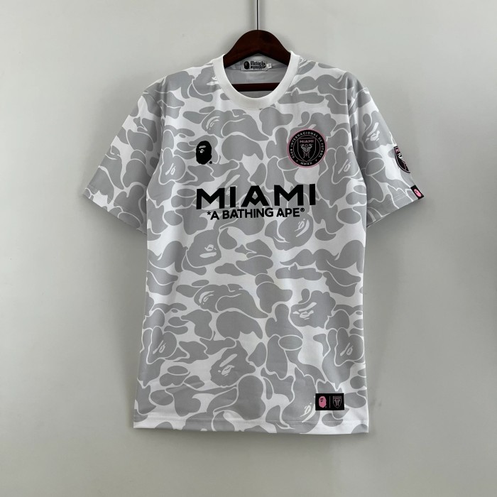 23-24 Miami Joint Edition black camouflage Soccer Jersey