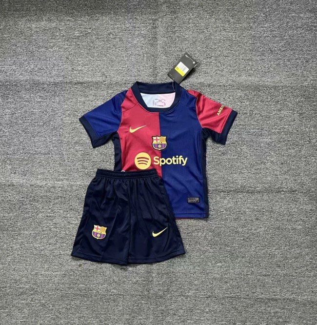 KIDS KIT 24/25 BARCELONA HOME JERSEY