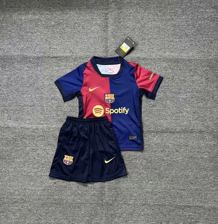 KIDS KIT 24/25 BARCELONA HOME JERSEY