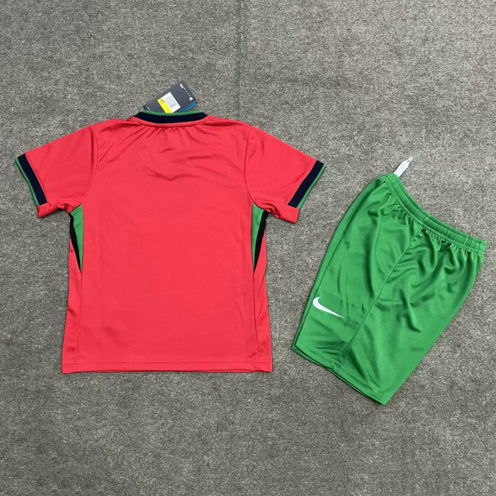 KIDS PORTUGAL NATIONAL TEAM HOME JERSEY EURO 2024
