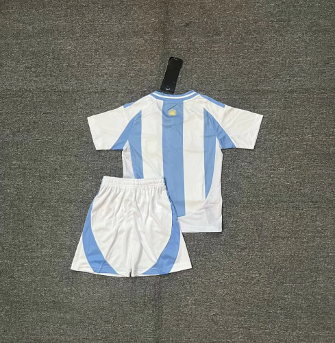 Kids kit 2024 Argentina Home jersey Messi