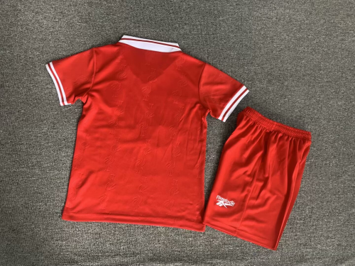 Liverpool 96/97 Kids Home Jersey Football Kit