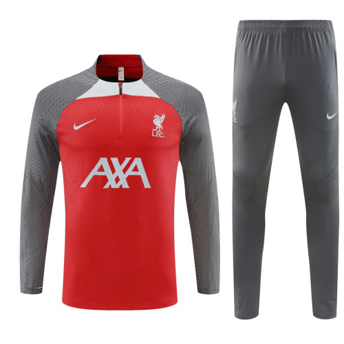 Player version Adult Kit  23-24 Liverpool red Training set Football Kit Soccer Kit