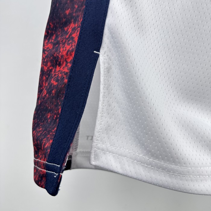Heat Transfer 2024 Olympic Games USA white Edwaros Jersey