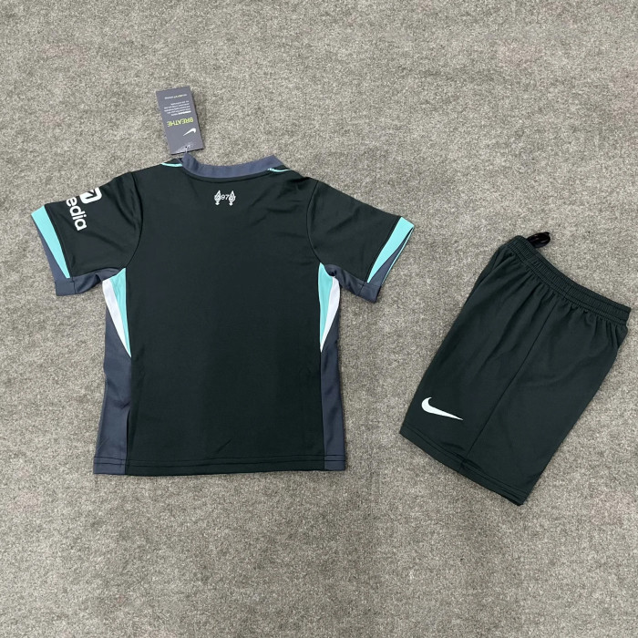 Kids kit 24/25 Liverpool Away Thailand Quality