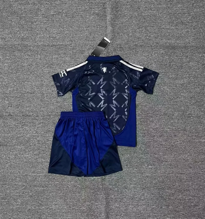 Kids kit 24-25 Manchester United Away Thailand Quality