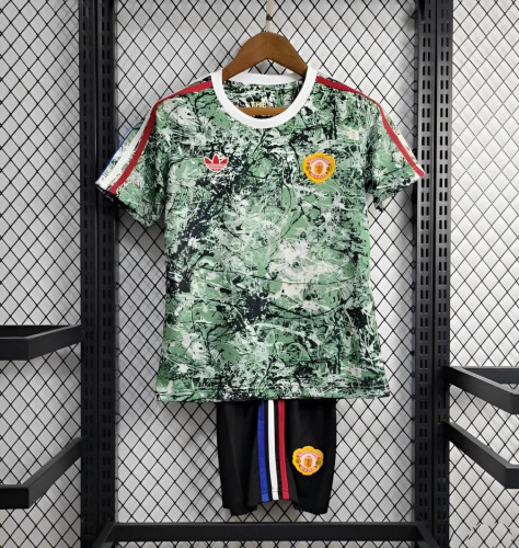 Kids kit 24-25  Manchester United F.C X Stone Roses Icon Jersey