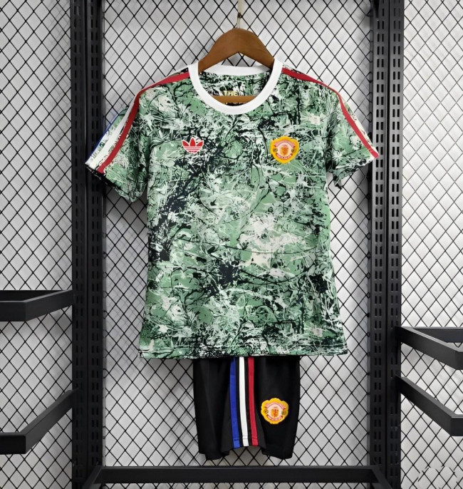Kids kit 24-25  Manchester United F.C X Stone Roses Icon Jersey