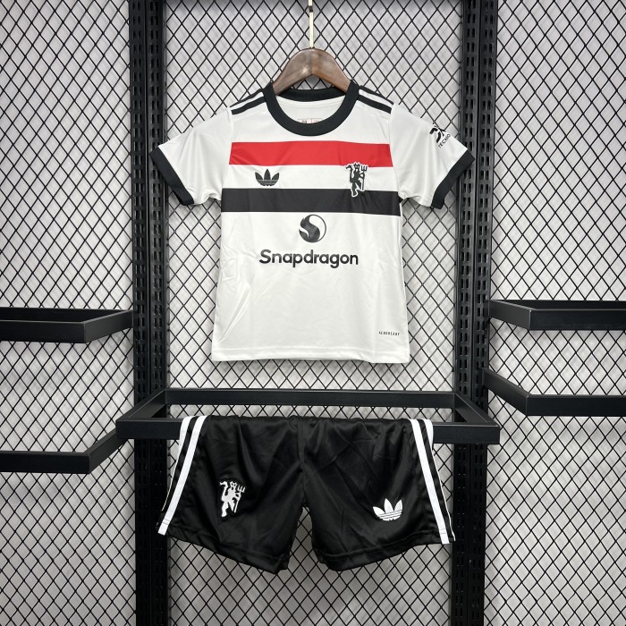 Kids kit 24-25 Manchester United Third Thailand Quality