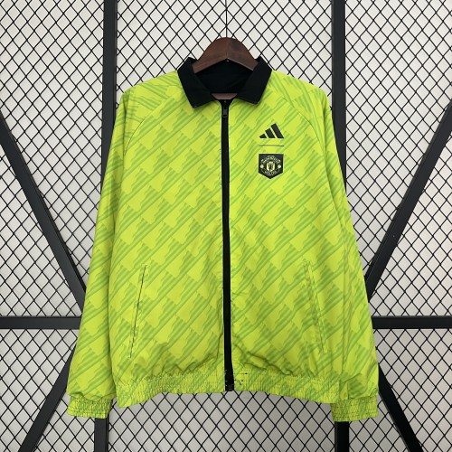 24/25 Manchester United Trench Coat Reversible
