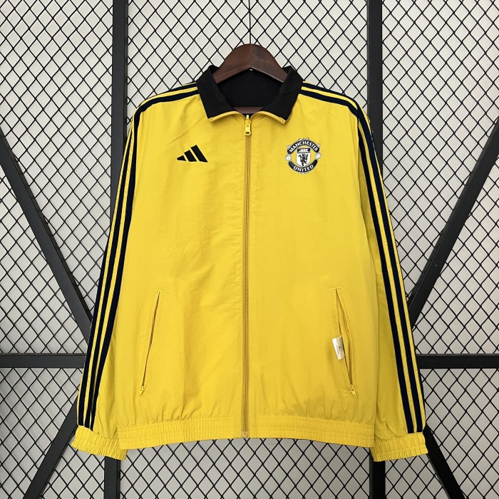 24/25 Manchester United Trench Coat Reversible