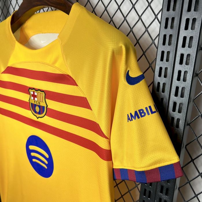 24/25 Barcelona Yellow Jersey（New Sponsor）