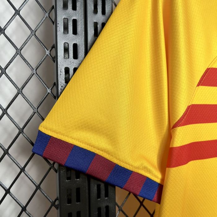 24/25 Barcelona Yellow Jersey（New Sponsor）