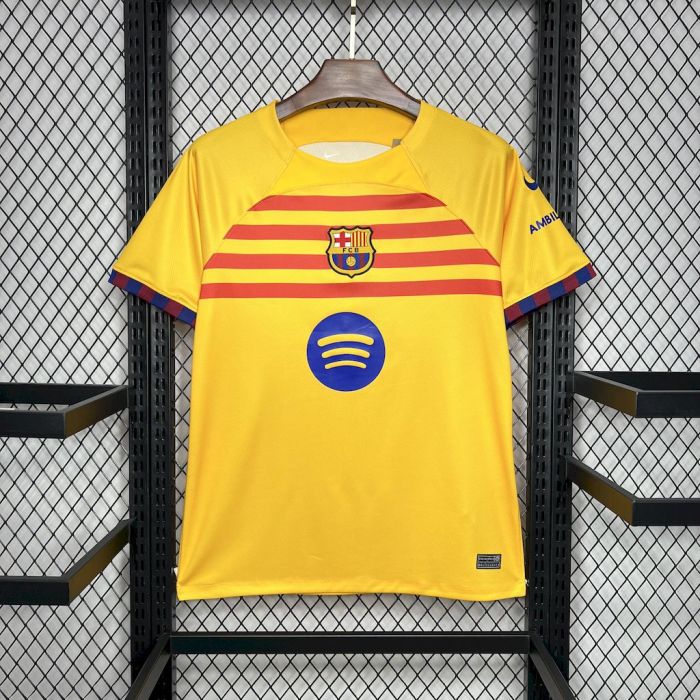 24/25 Barcelona Yellow Jersey（New Sponsor）