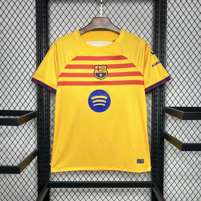 24/25 Barcelona Yellow Jersey(New Sponsor)