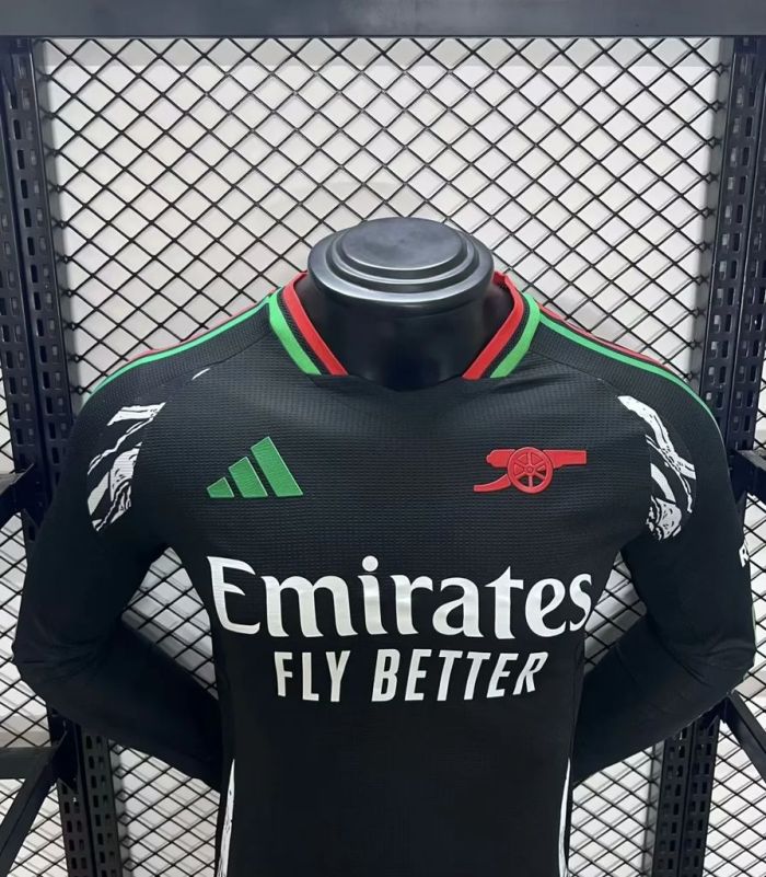 Player version Long Sleeve 24/25 Arsenal Away Jersey