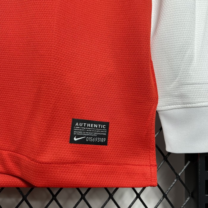 Long Sleeve 12/13 Arsenal Home Retro Jersey