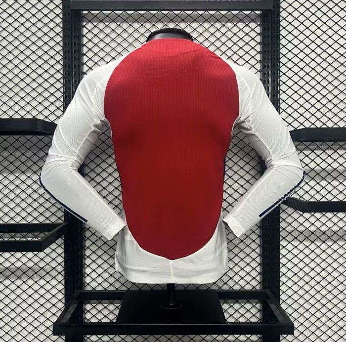 Player version Long Sleeve 24/25 Arsenal Home Jersey